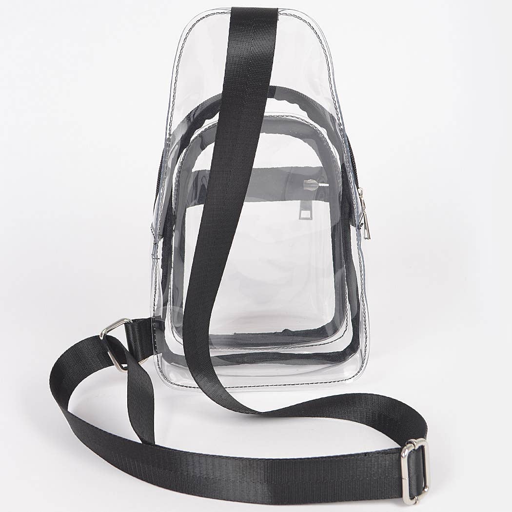 Hello 3 a.m. Transparent Sling Bag - (20260702HPC6096)