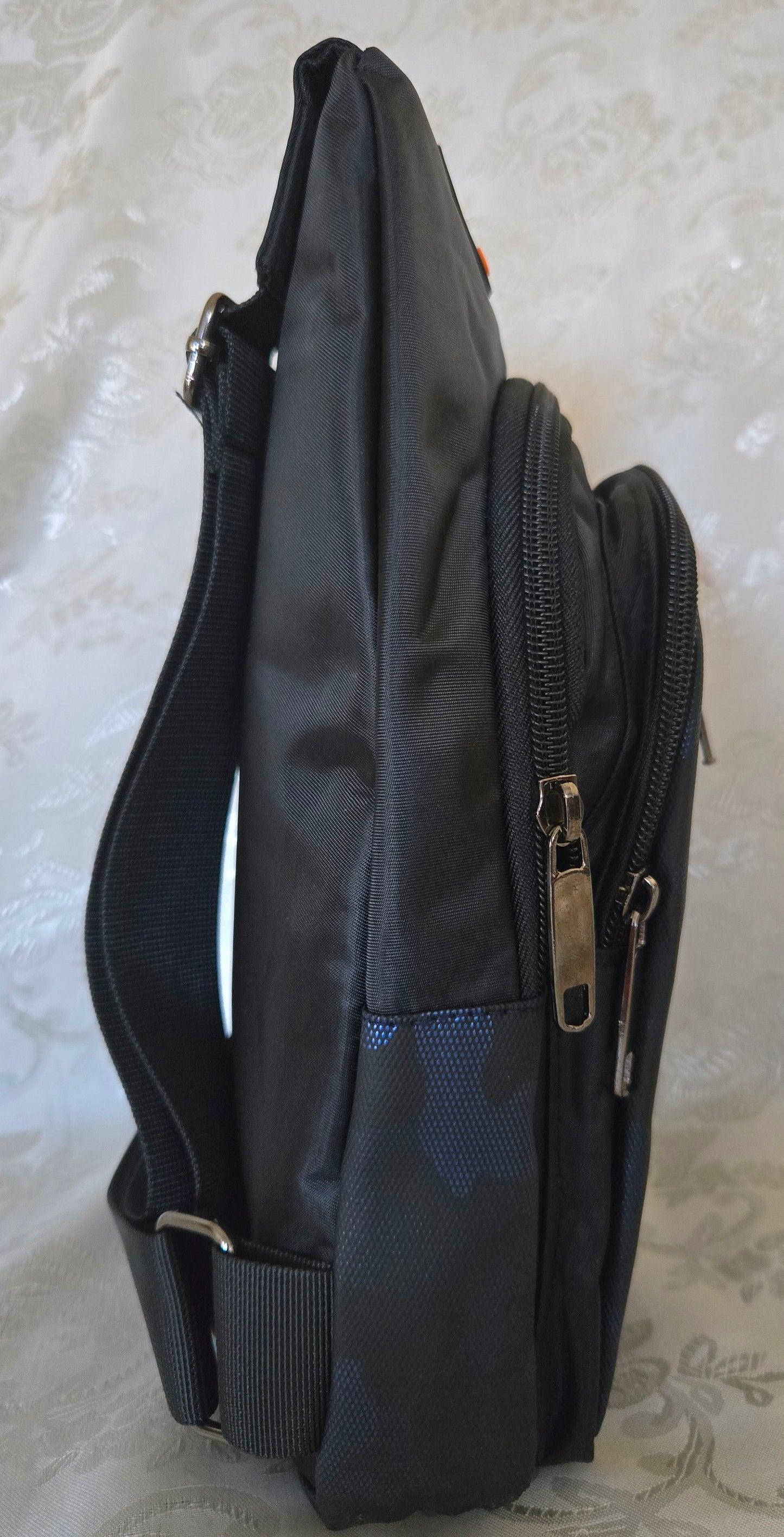 Jingpin Blue Camouflage Sling bag (Item# 980294BL)