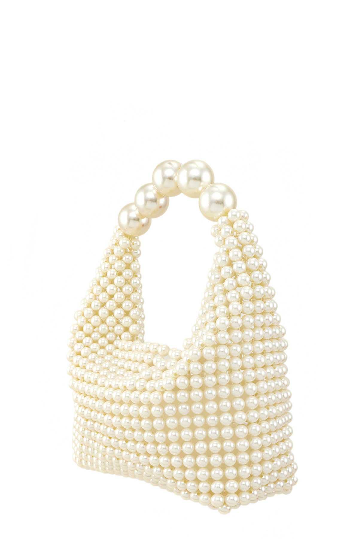 PEARL SQUARE HAND BAG 2277