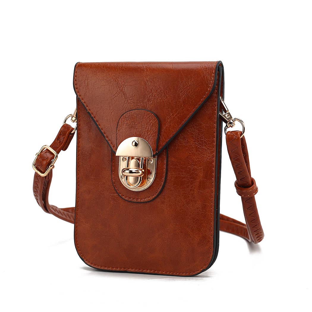 MKF Collection Havana Women's Phone Crossbody Bag by Mia K