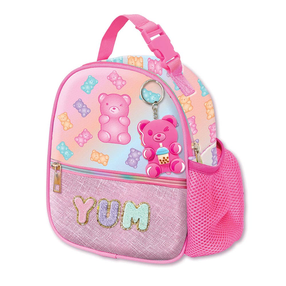 Insulated Water-Repellent Lunch Bag with Keychain (20251231FSB792SC)