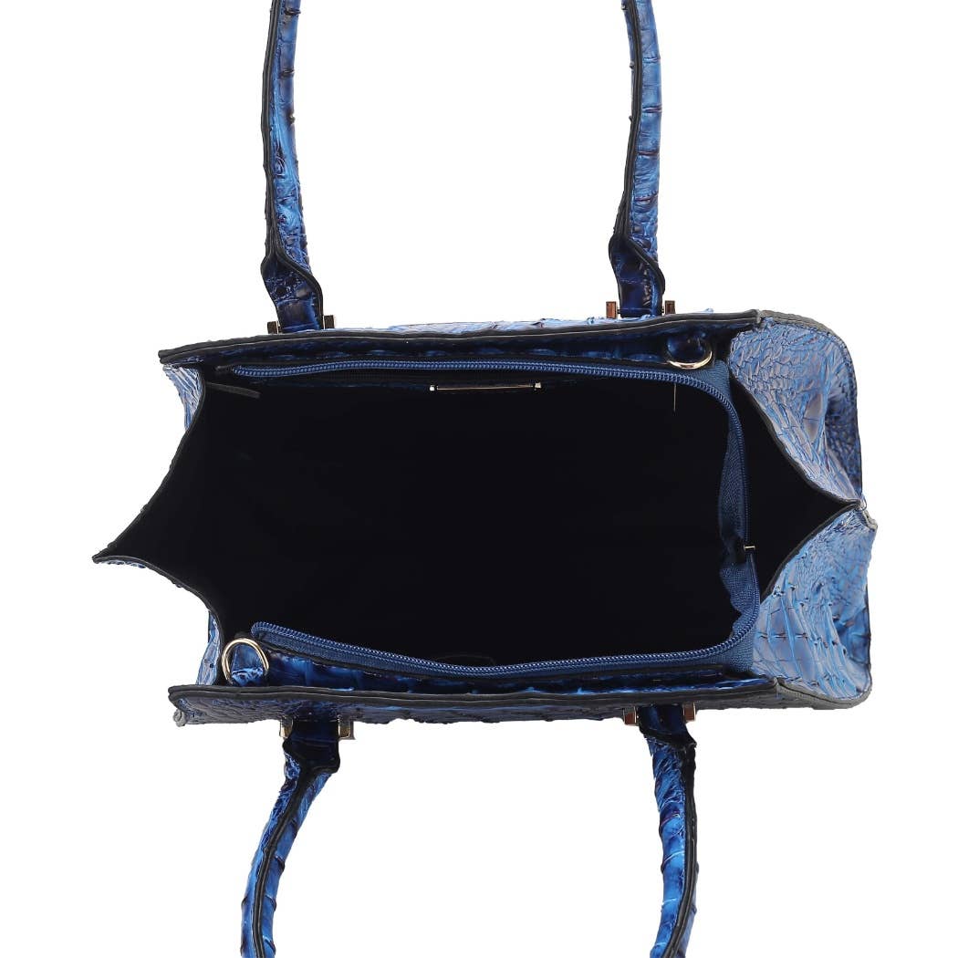 MKF Viridiana Croc-Embossed Tote with Wallet Women's Handbag