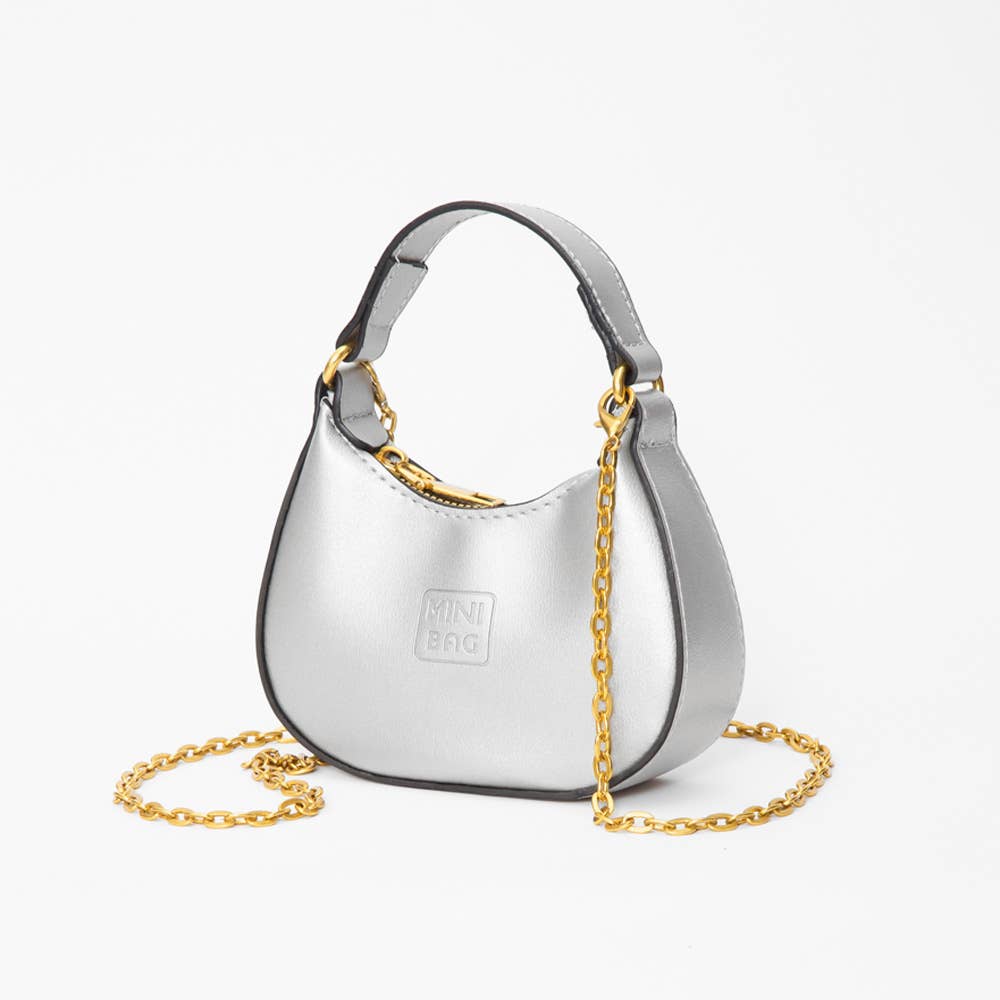 Faux Leather Chic Mini Hobo/Crossbody Handbag (20251231FSB10725)