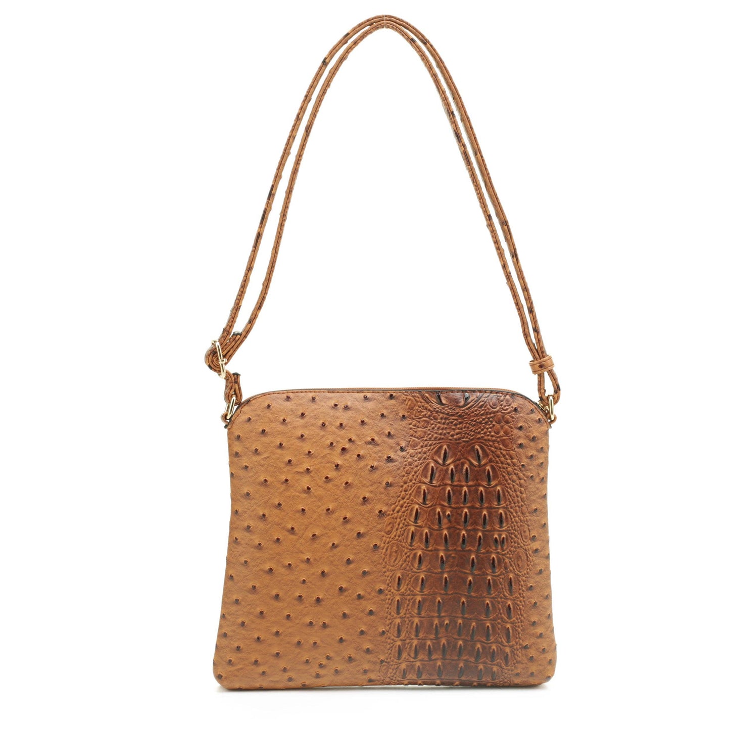 Ostrich Crossbody with Tassel by Poppi (20260311LM19651)