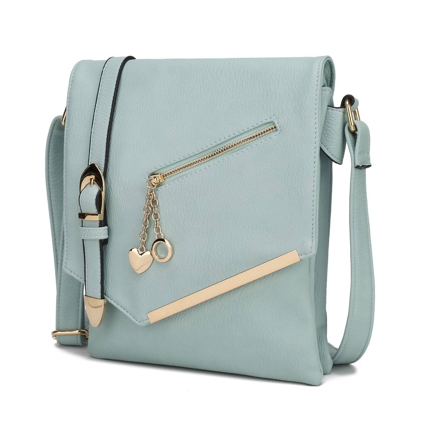 Jasmine Women's Crossbody Handbag Vegan Leather By Mia K