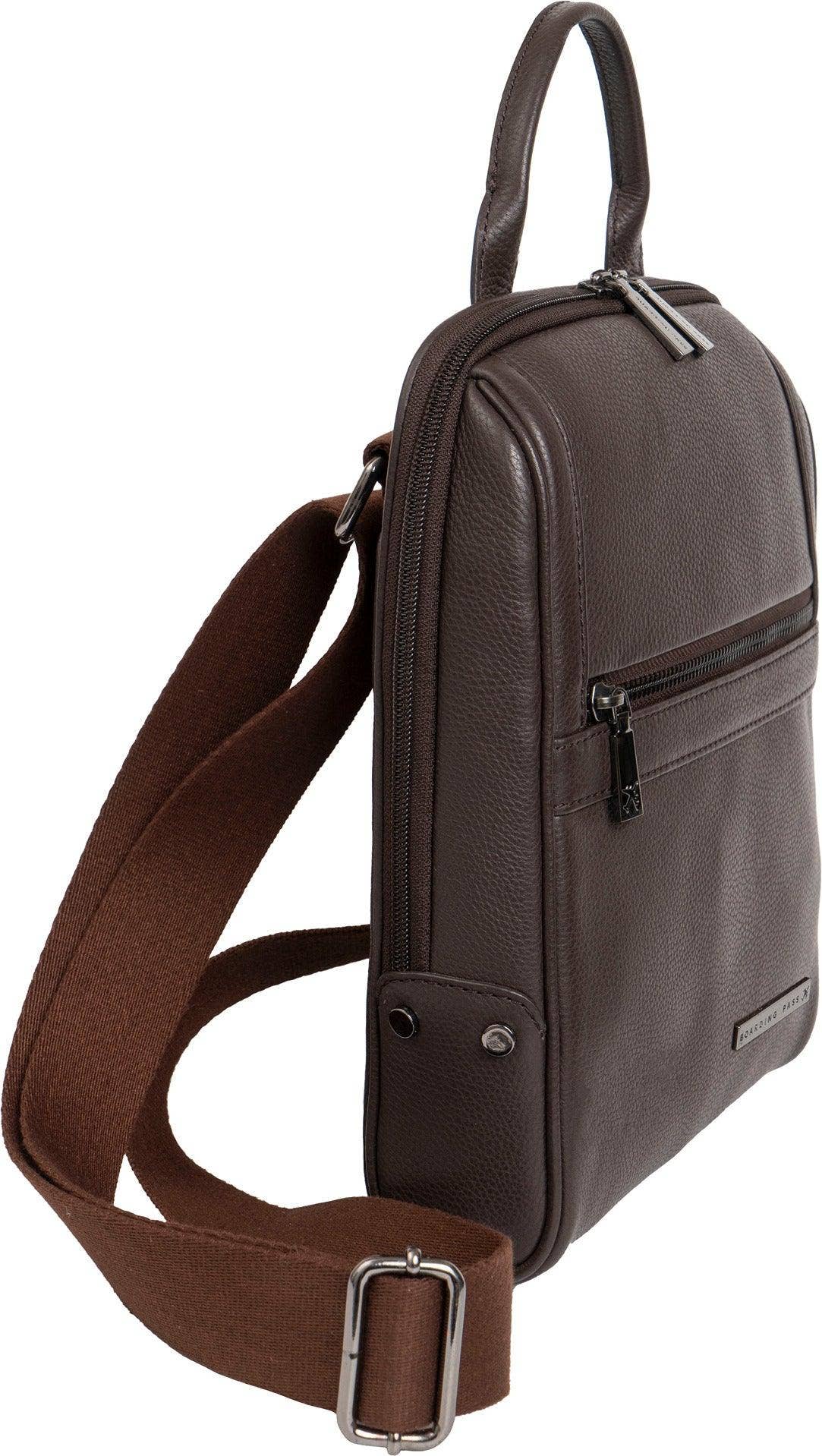 Boarding Pass Gotham 12" Genuine Leather Messenger Bag