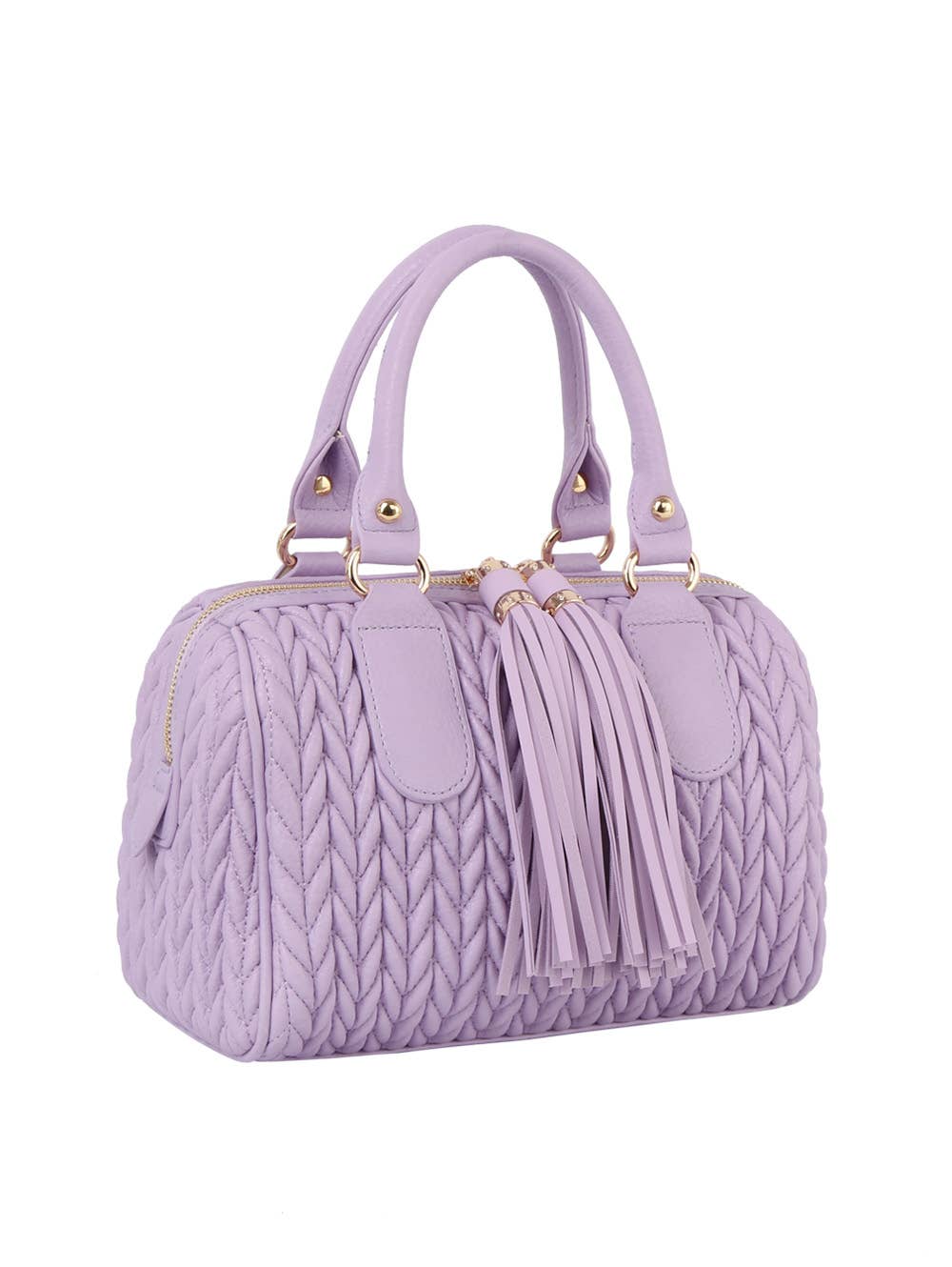 Calin Collection Braided Boston Bag - 20260801JY0499