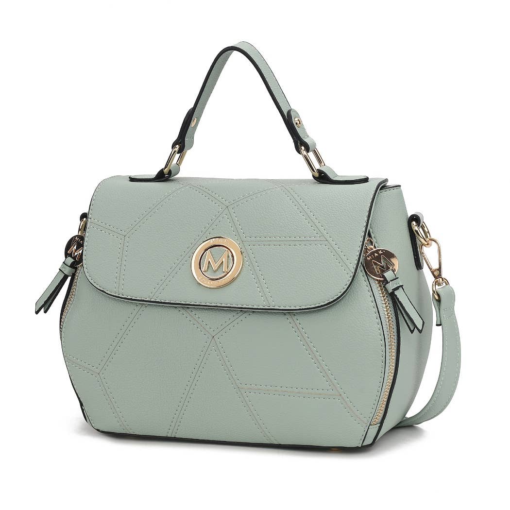 MKF Clementine Vegan Leather Women’s Satchel Bag