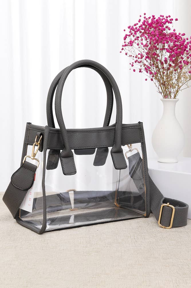Clear Stadium-Approved Handbag - 20260813TG10435CL