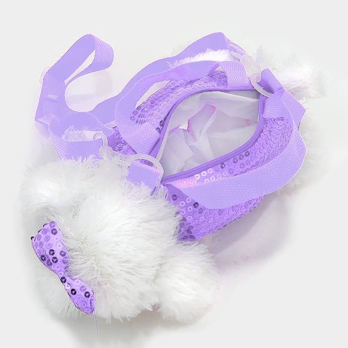 Furry Puppy Dog Crossbody Bag (20251231FSB0519)