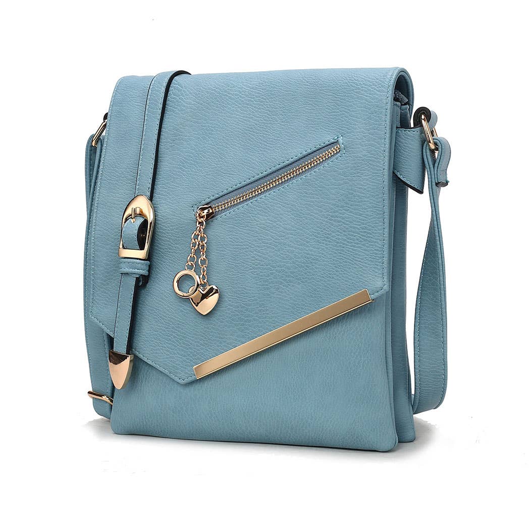 Jasmine Women's Crossbody Handbag Vegan Leather By Mia K