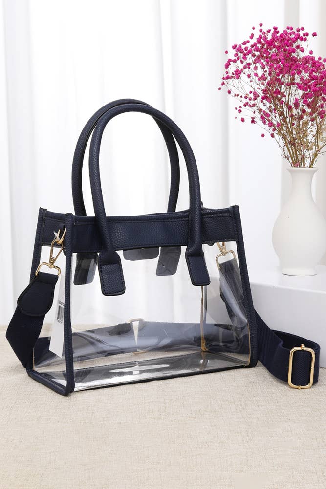 Clear Stadium-Approved Handbag - 20260813TG10435CL