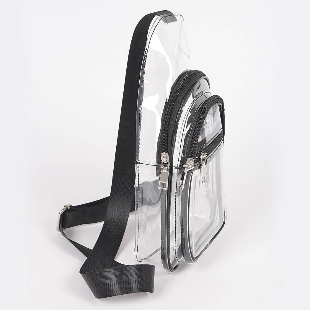 Hello 3 a.m. Transparent Sling Bag - (20260702HPC6096)