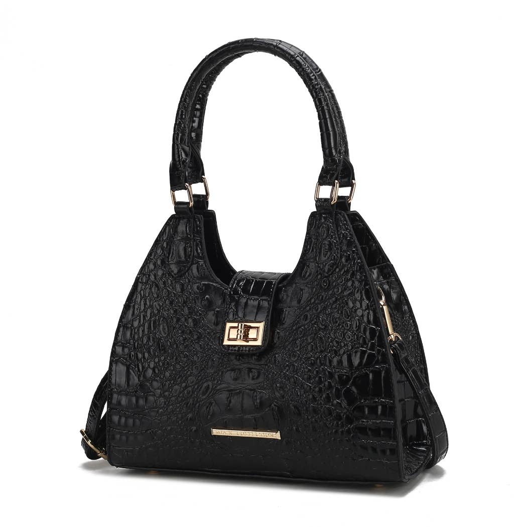 MKF Ava Tote Faux Crocodile-Embossed Vegan Leather  Bag