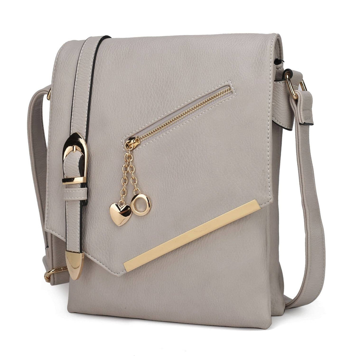Jasmine Women's Crossbody Handbag Vegan Leather By Mia K