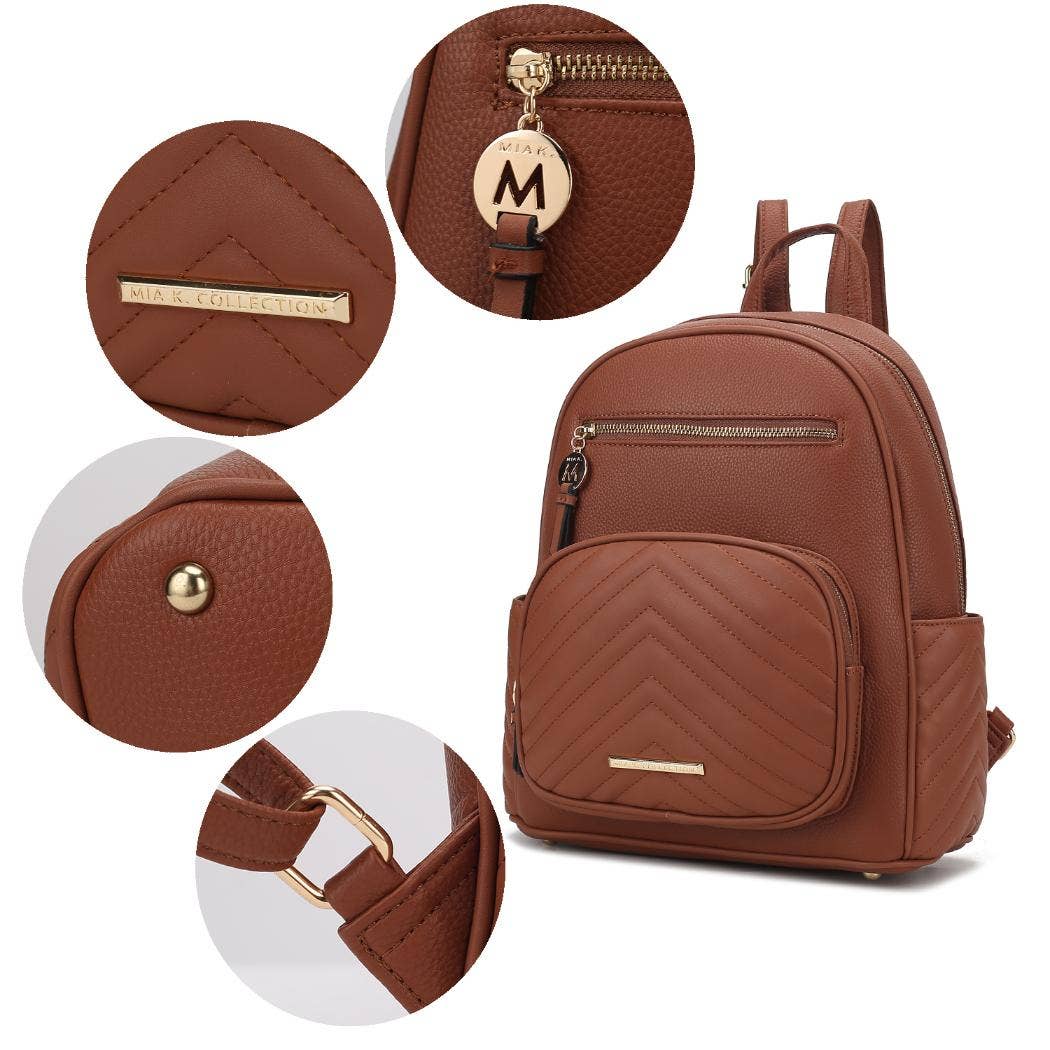 MKF Collection Romana Women's Backpack by Mia K