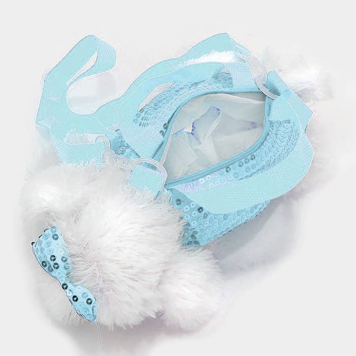 Furry Puppy Dog Crossbody Bag (20251231FSB0519)