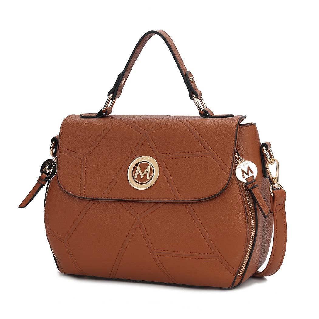 MKF Clementine Vegan Leather Women’s Satchel Bag