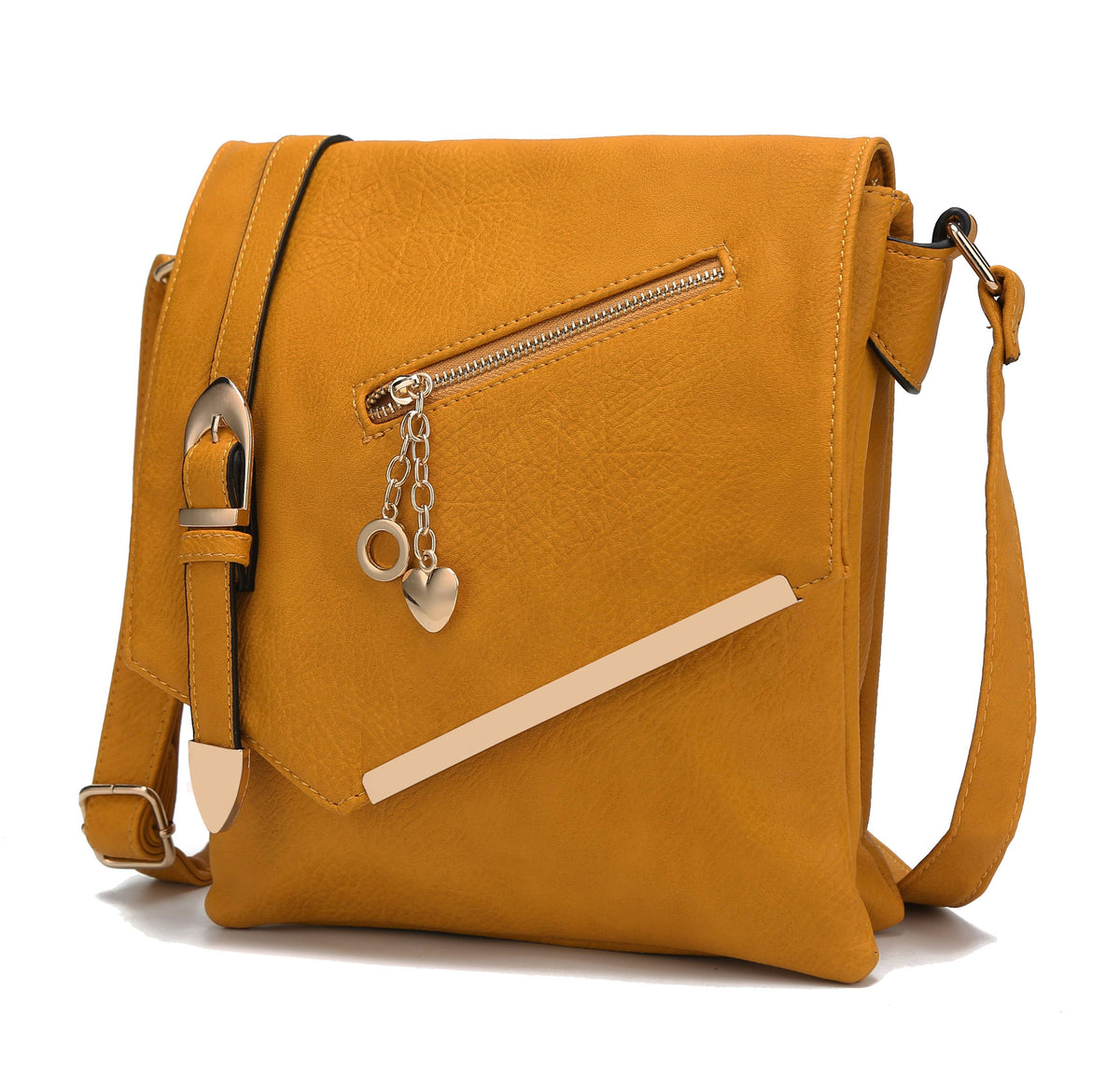 Jasmine Women's Crossbody Handbag Vegan Leather By Mia K