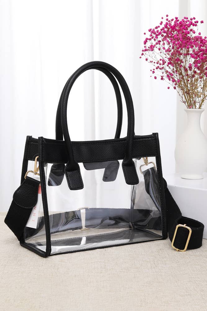 Clear Stadium-Approved Handbag - 20260813TG10435CL