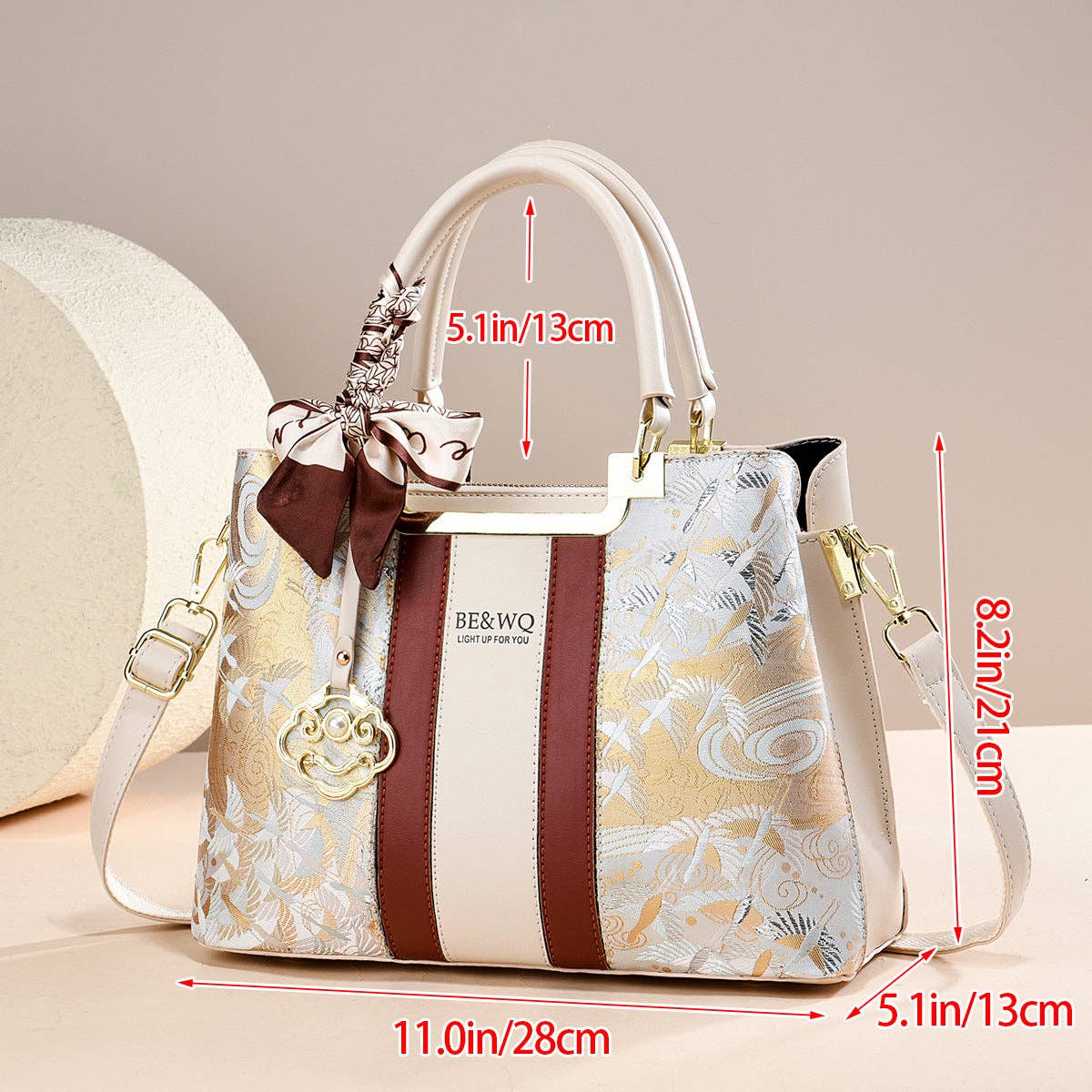 Luxury Printed Shoulder Bag - 20260802ZT6275651