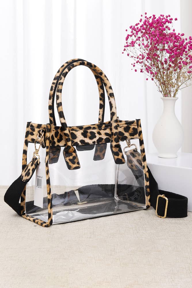 Clear Stadium-Approved Handbag - 20260813TG10435CL