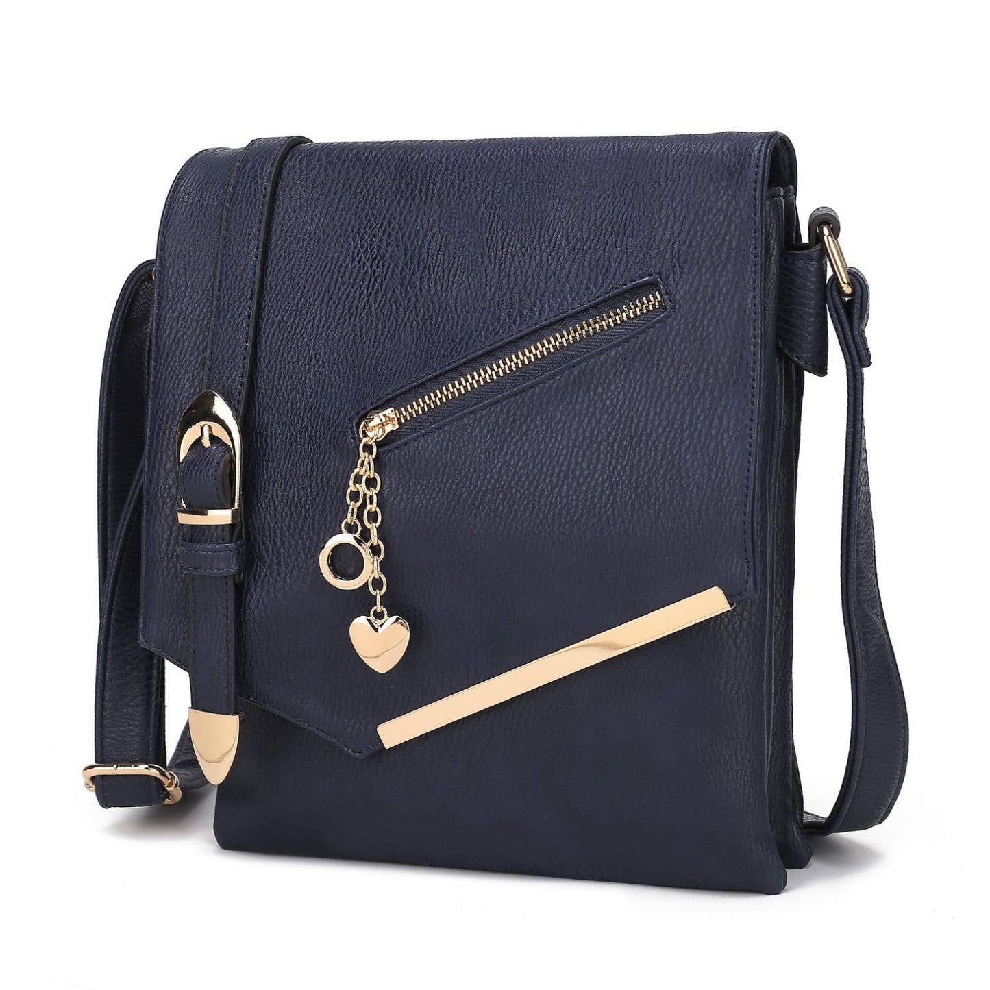 Jasmine Women's Crossbody Handbag Vegan Leather By Mia K