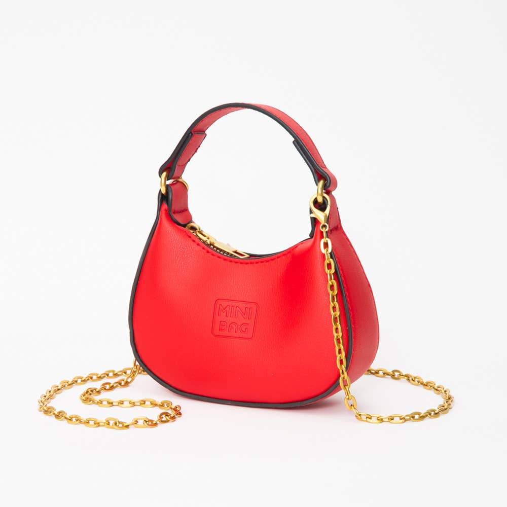 Faux Leather Chic Mini Hobo/Crossbody Handbag (20251231FSB10725)