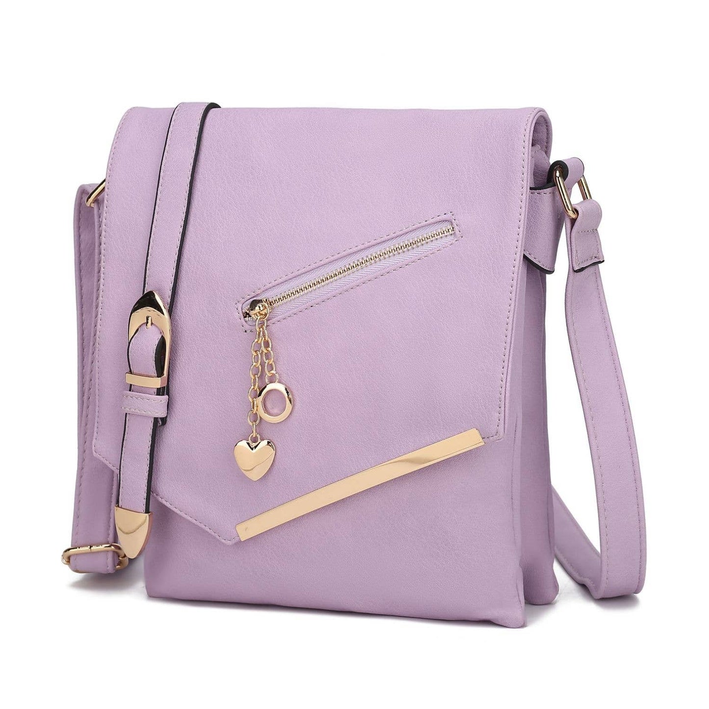 Jasmine Women's Crossbody Handbag Vegan Leather By Mia K