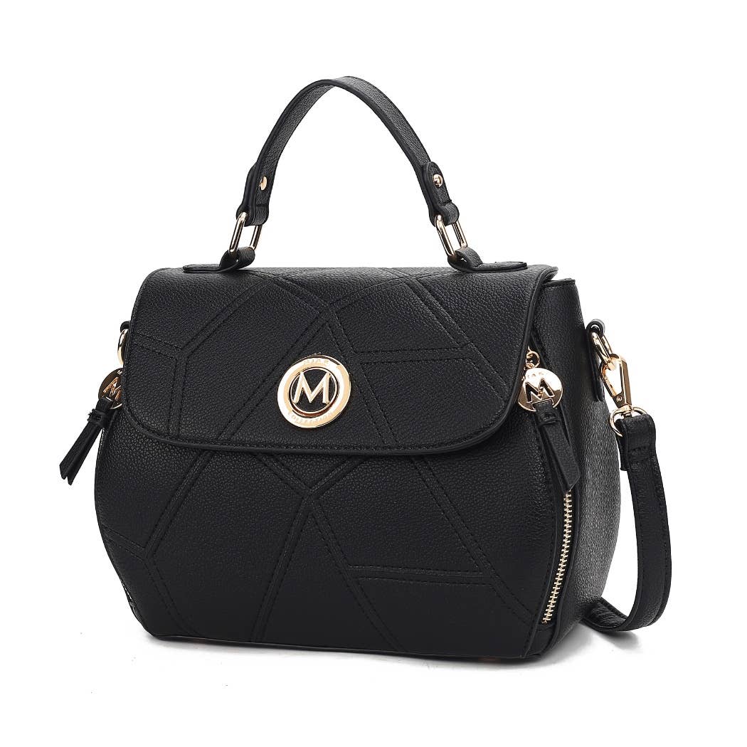 MKF Clementine Vegan Leather Women’s Satchel Bag