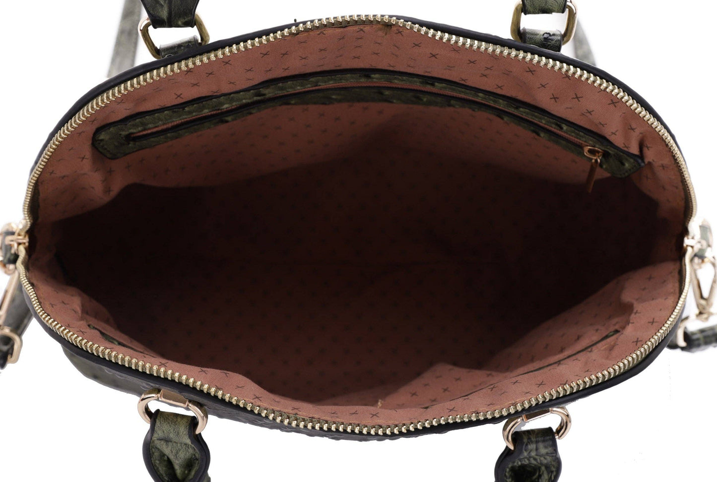 Ostrich Dome Satchel Bag by Isabelle (20260311LM20527)