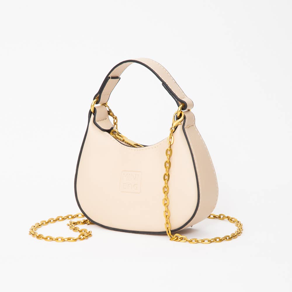 Faux Leather Chic Mini Hobo/Crossbody Handbag (20251231FSB10725)