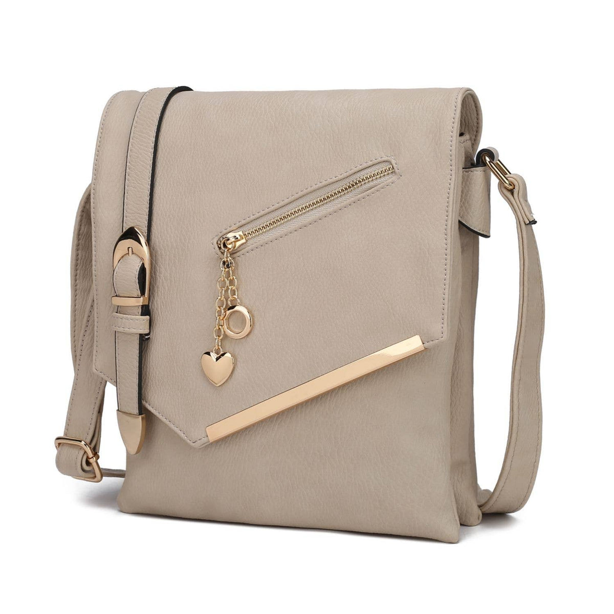 Jasmine Women's Crossbody Handbag Vegan Leather By Mia K