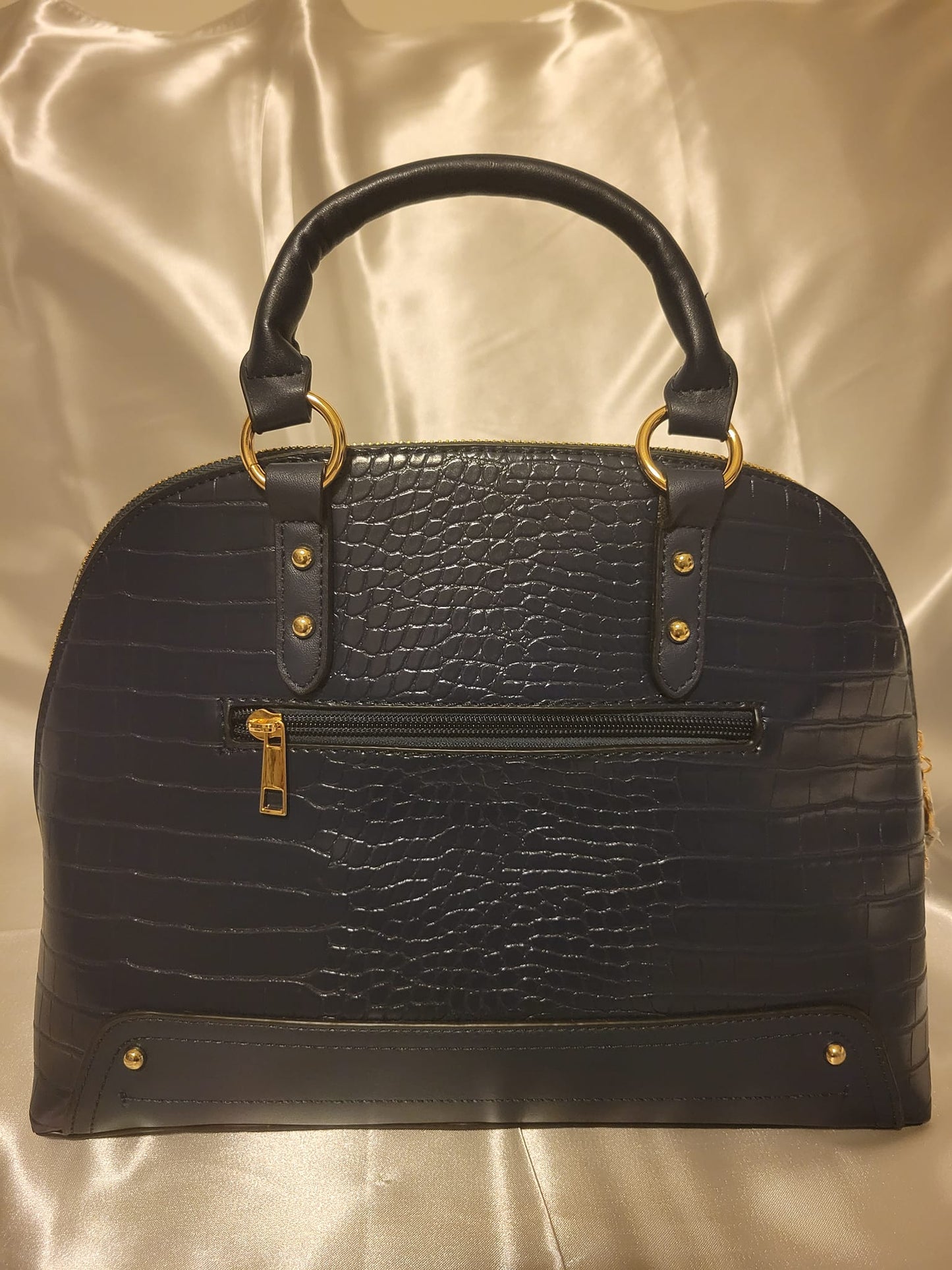 Nora Premium Croco Satchel and Wallet -MKF Collection By Mia K. (021623X582N)