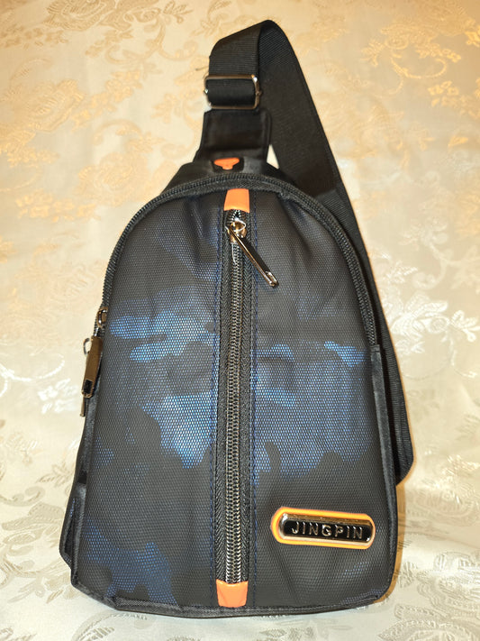 Jingpin Blue Camouflage Sling bag (Item# 980294BL)
