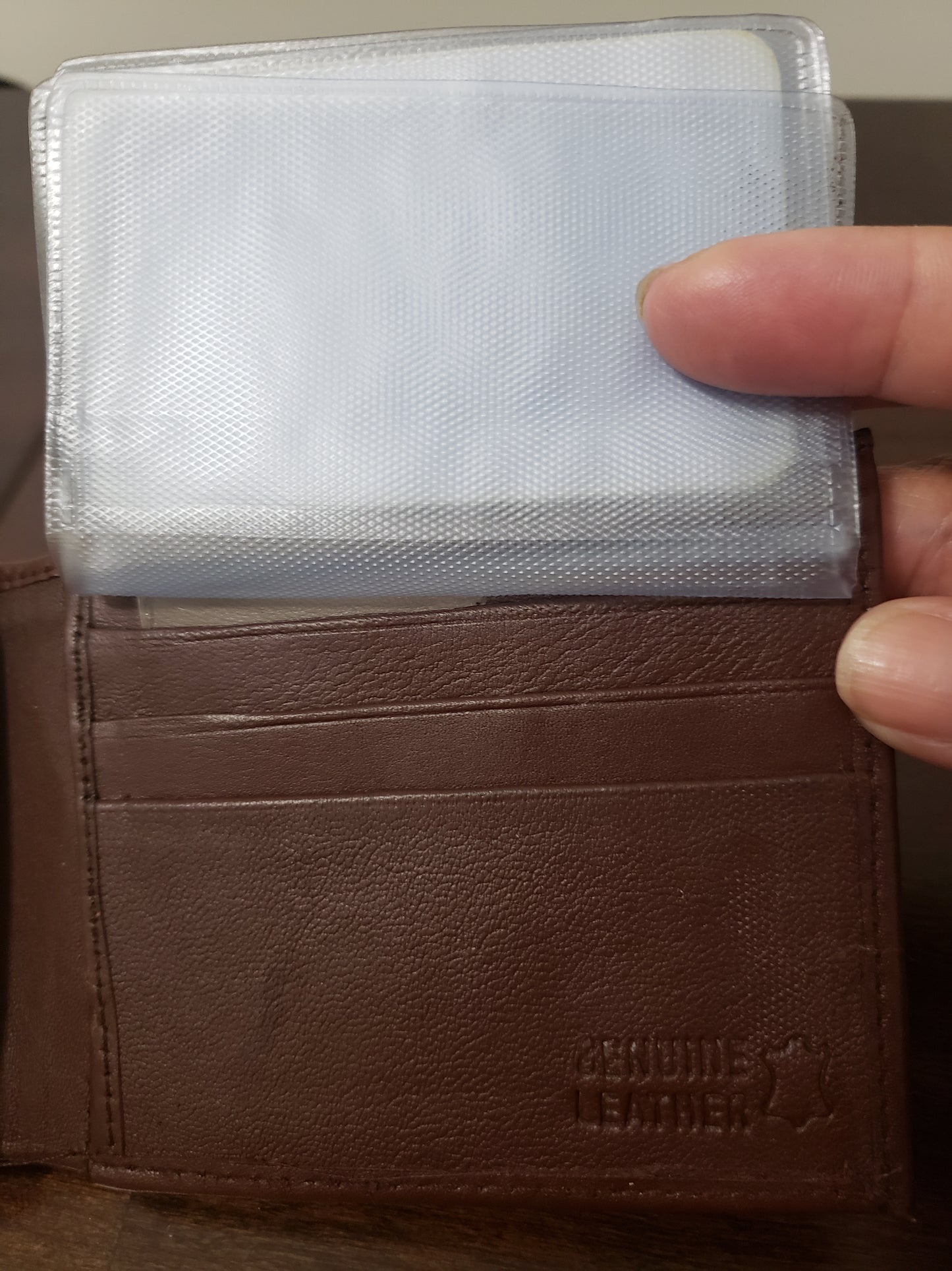 Brown Leather Men’s Wallet (051520240754BR)