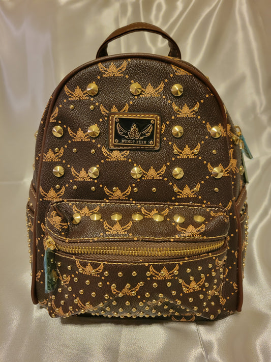 Wendy Keen gold studded Mini Backpack (021324W1182C)