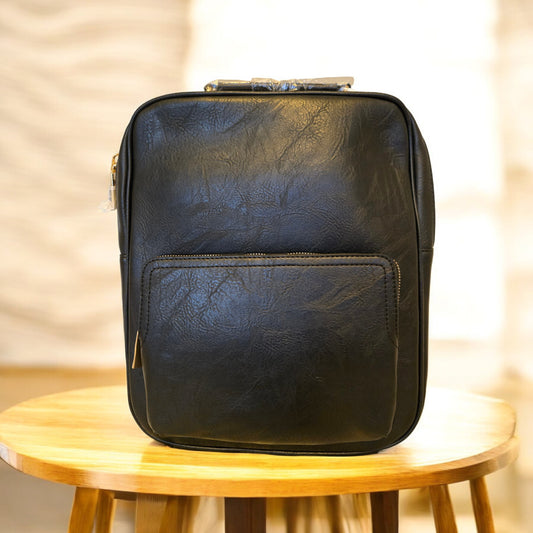 Metro Muse USA Convertible Vegan Leather Backpack–Briefcase