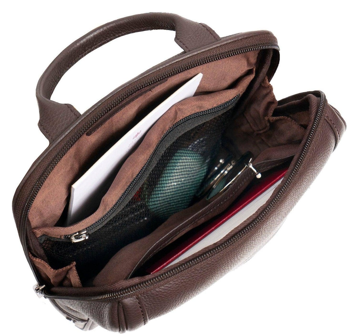 Boarding Pass Gotham 12" Genuine Leather Messenger Bag