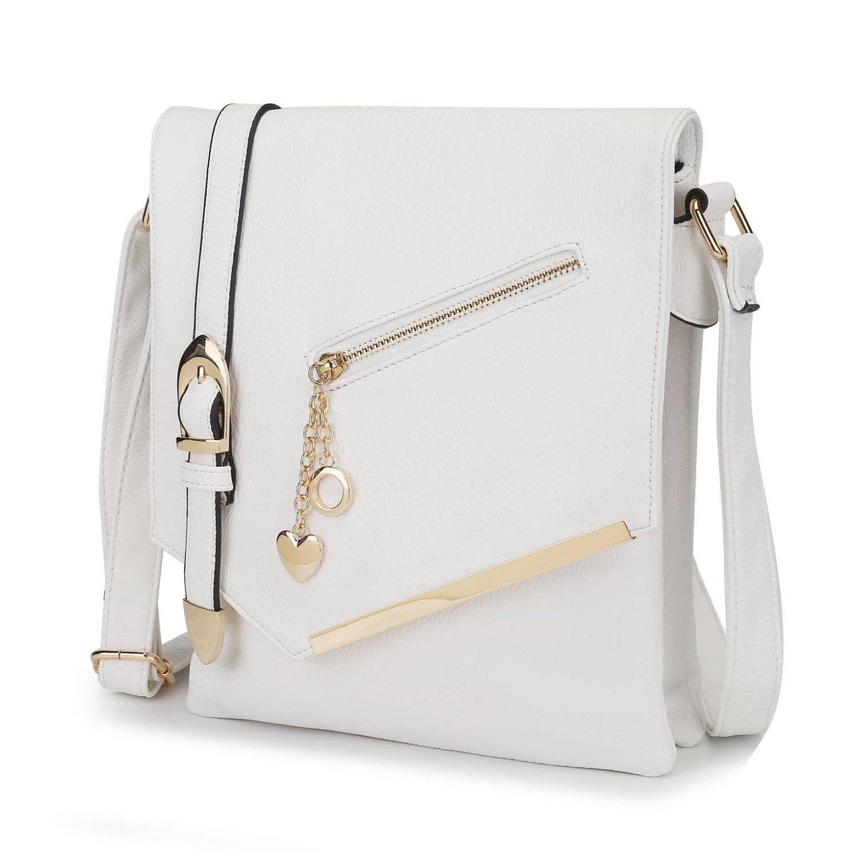 Jasmine Women's Crossbody Handbag Vegan Leather By Mia K