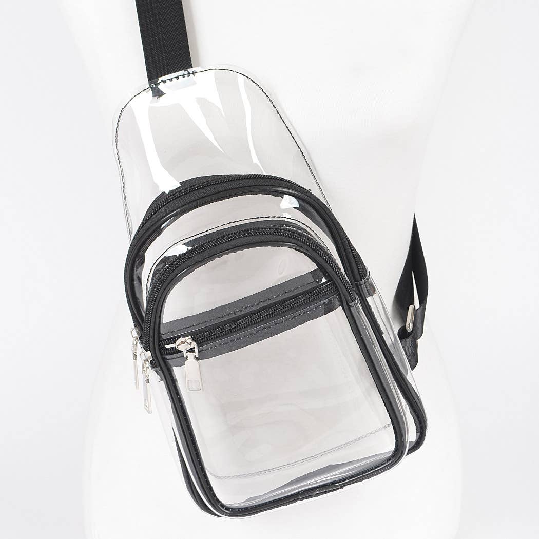 Hello 3 a.m. Transparent Sling Bag - (20260702HPC6096)