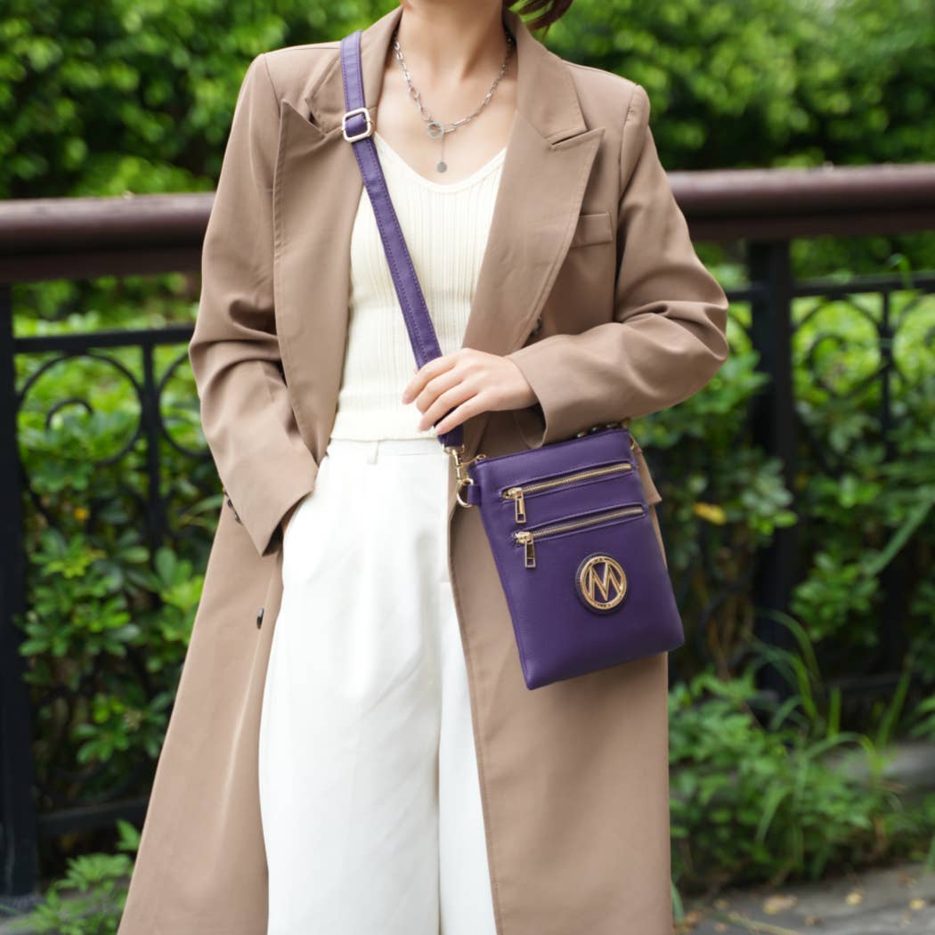 MKF Collection Medina Crossbody Handbag Women by Mia K