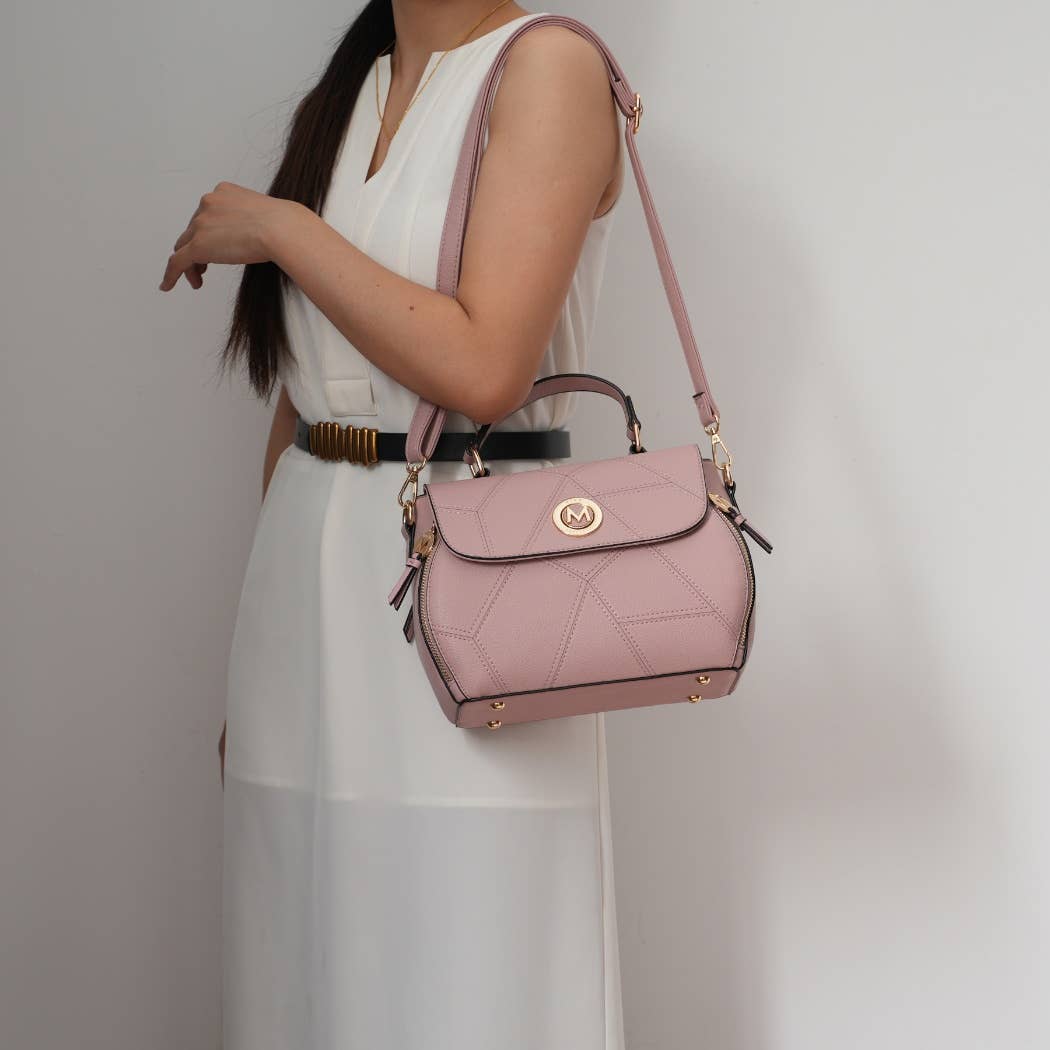 MKF Clementine Vegan Leather Women’s Satchel Bag