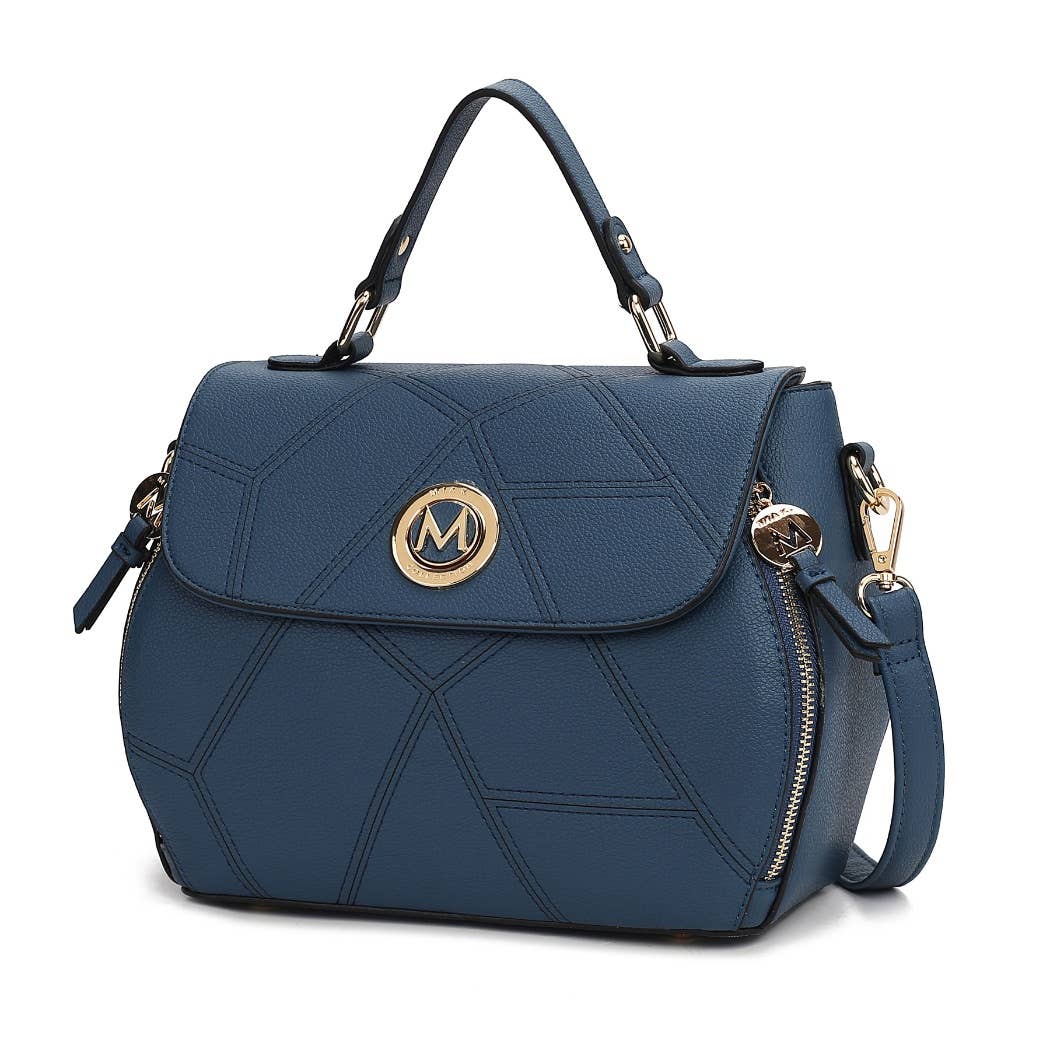 MKF Clementine Vegan Leather Women’s Satchel Bag