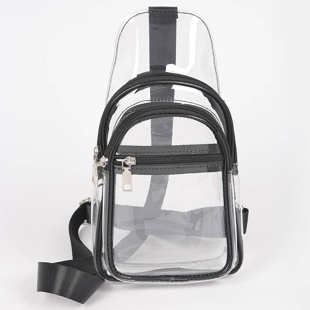 Hello 3 a.m. Transparent Sling Bag - (20260702HPC6096)