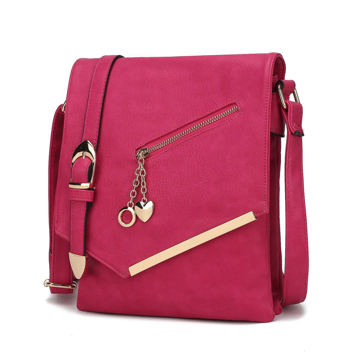 Jasmine Women's Crossbody Handbag Vegan Leather By Mia K