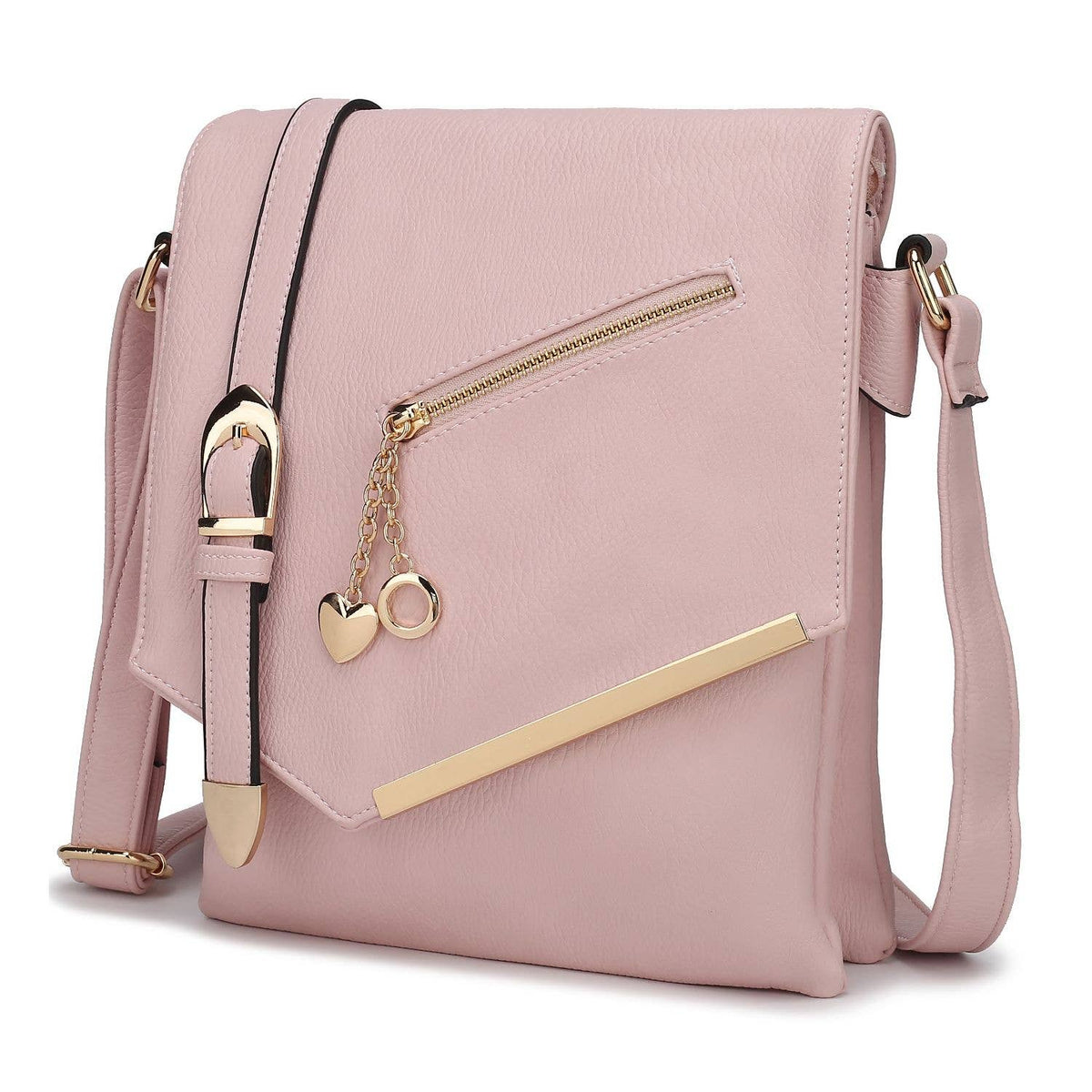 Jasmine Women's Crossbody Handbag Vegan Leather By Mia K