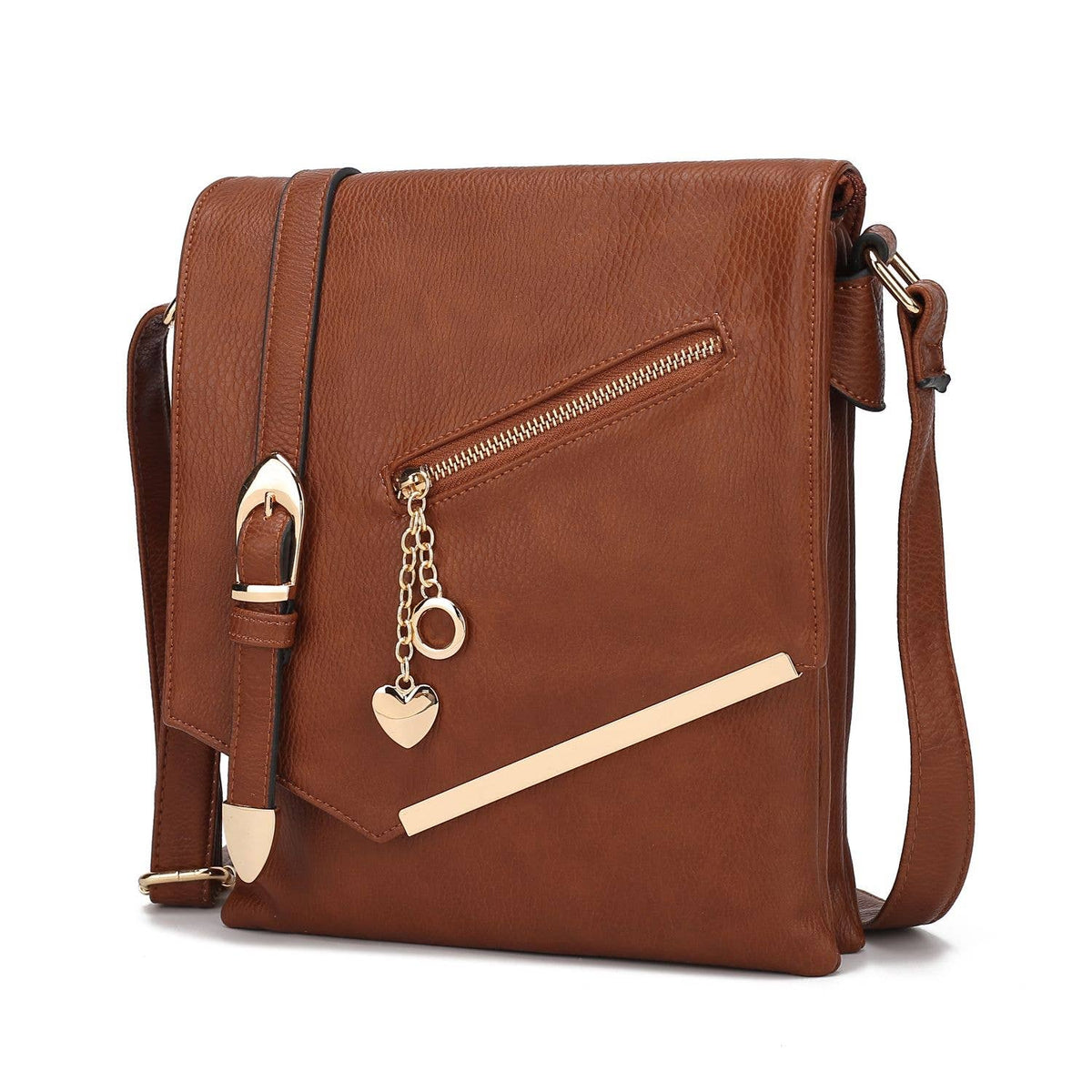 Jasmine Women's Crossbody Handbag Vegan Leather By Mia K