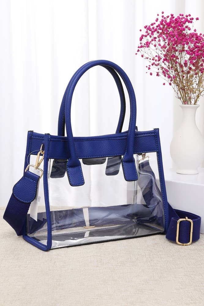 Clear Stadium-Approved Handbag - 20260813TG10435CL