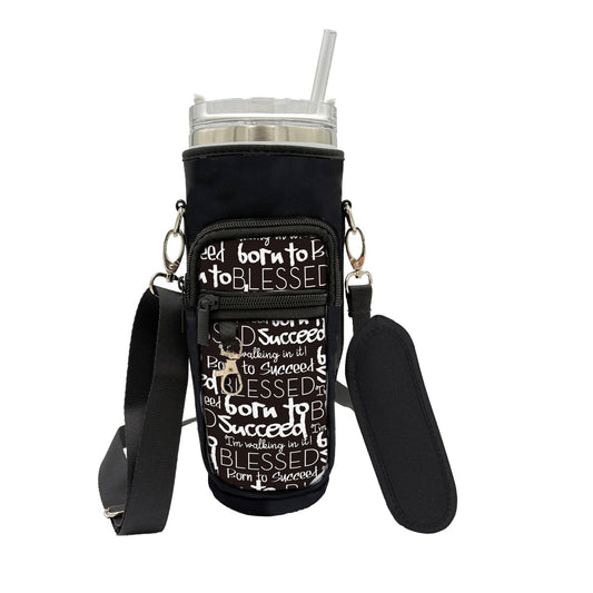 African American Expressions - Born to Succeed Tumbler Holder (Tumbler Not Included)